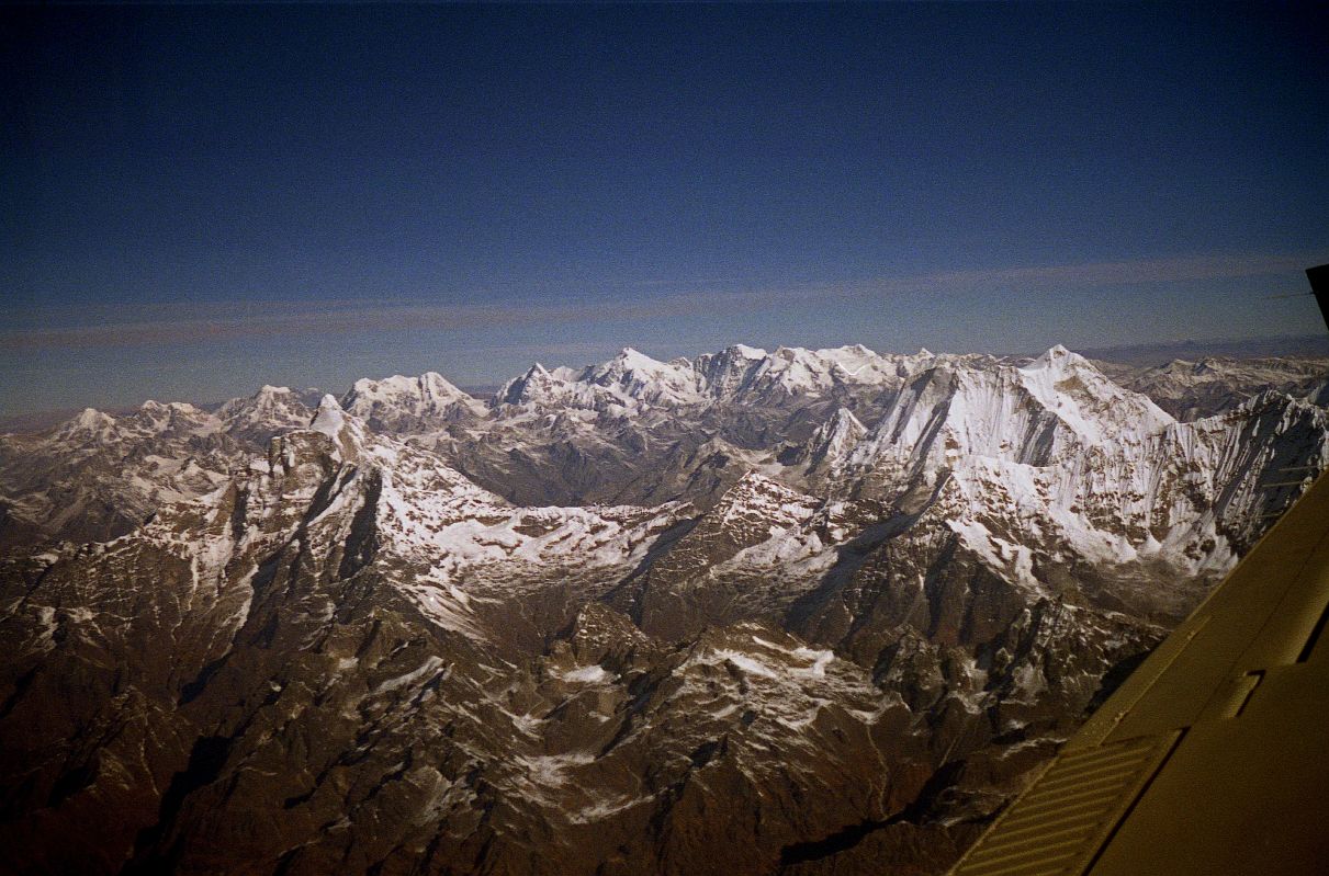 04 Gauri Shankar and Menlungtse From Mountain Flight 1997 On my first Kathmandu Mountain Flight in 1997, I had an excellent view of both Gauri Shankar and Menlungtse.